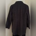 Denim & Co  Black & White Stripes 3/4th Sleeves  2 Button Denim Jacket Sz 2X Photo 2