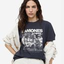 H&M  Ramones Gray Band Tee size S Photo 0