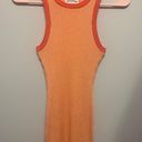 Pretty Garbage Bodycon Dress Orange Photo 0