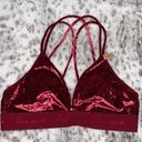 PINK - Victoria's Secret PINK Victoria’s Secret Velvet Bralette Photo 0