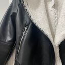 Ambiance Apparel Sherpa Lined Leather Jacket Photo 4