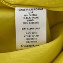 Trina Turk  Dress Womens 2 Yellow Mini Dress Bow Open Back Feminine Colorful Photo 7