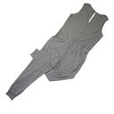 n:philanthropy NWT  Flower Jumpsuit in Heather Gray V-neck Jogger XL $178 Photo 5