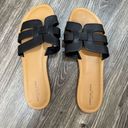 American Eagle  Black Slides Size 8 new Photo 0