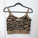 Storets NWOT |  Anna Leopard Knit Bustier | SZ Sm Photo 1