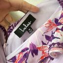 Lulus NWT  Sammi Floral Ruffle Surplice Maxi Dress in Lavender sz M Photo 7