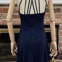 B Darlin 🎉HP🎉  navy blue juniors minidress w/ pockets/ 3/4 /Excellent condition Photo 7