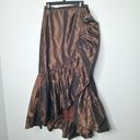 Rickie Freeman for teri jon silk skirt size 4 Photo 1