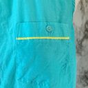 Worthington JCPenney teal silk blend button down size large Photo 1