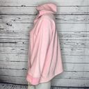 Denim & Co . NWT Size 3X Pink Zip Front Fleece w/ Faux Fir Trim Jacket Photo 4