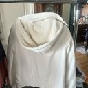 Roxy White Zip-Up Sweater Photo 1