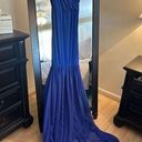 NEW Maternity Mermaid Photoshoot Dress Blue 4 Photo 0