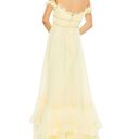 Mac Duggal Ruffle Tiered Babydoll Flowy Gown Photo 2