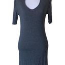 Glitz 4/$20  medium cutout‎ grey knit dress Photo 0