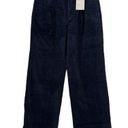 Everlane NWT  Navy The Corduroy Way High Slouchy Wide Leg Drape Pants Size 6 Photo 1