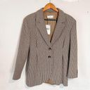 Mango  MNG Pleat Detail Blazer Houndstooth Photo 2