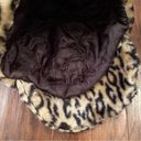 Pacific&Co Women's Leopard Faux Fur Baker Boy Cap San Diego Hat  OS Photo 4