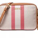 Michael Kors Signature Striped Medium Camera Bag Photo 0