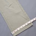 Michael Kors  Women Jeans Size 10 Green Stretch Preppy Olive Classic Straight Zip Photo 7