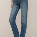 Reformation The  Liza high straight leg Newport wash size 31 nwot current $168 Photo 8