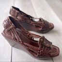 Frye  Lola Huarache Leather Wedge Sandals Size 9 Photo 11