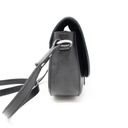 American Eagle  The Wander Collection Leather Saddle Bag Crossbody Black Photo 1