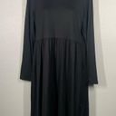 The Moon DB Black Long Sleeve Dress Size XL Photo 3