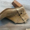 Rebecca Minkoff  9 Brown Block Heel Cowgirl Suede Boots Photo 1