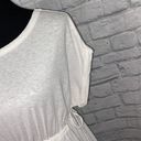 Caslon petite scoopneck batwing sleeve blouse w/side tie cinch waist white XS Photo 3