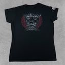 Hanes Black Tool Tour T-shirt Womens Size XL Los Angeles California Triple Face Photo 2