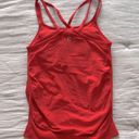 Sweaty Betty NWOT $79  London Red Seamless Workout Tank with Built in Bra S Photo 1