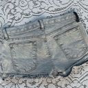 Helmut Lang boho vintage archive Y2k denim jean shorts size 27 Photo 3