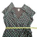 Suzi Chin for Maggy Boutique Gray Printed Dress Size 14 W Photo 4