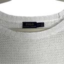 Polo  by Ralph Lauren Linen Open Knit Long Sleeve Crewneck Sweater Size M Photo 1