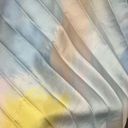 Monique Lhuillier ML  Multicolored Swirl Satin Gown Size 6 US $645 Photo 9