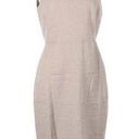 J.Crew NWT  Resume Sheath in Flax Beige Stretch Linen Dress 14 $168 Photo 0