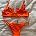 Zaful Cheeky Orange Bikini Set Photo 1