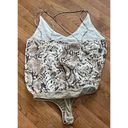 By Together  Brown Snake Print Tank Bodysuit Womens Size Medium USA Photo 7