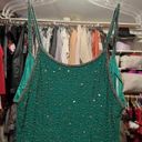 Sean Collection Green Beaded Sequin Gown By  Photo 5