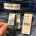 Lane Bryant NWT  High Rise Straight Distressed Jeans Size 16 Photo 2