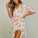 Show Me Your Mumu Brie Robe in Garden Of Blooms Pink And White Floral, one size Photo 1