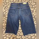 L'Agence  Taylor High Rise Jean Denim Shorts in dark blue NWT size 23 Photo 4