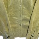 Bernardo Leather‎ Jacket size 6 Tanish Green button Snaps Collared lightweight Photo 5