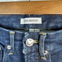 Good American  Womens size 0/25 Good Legs Crop Denim Jeans Dark Wash Photo 3