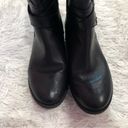 Marc Fisher  Audrey Leather Riding Boots Black Cognac 9 Photo 3