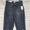 BP  • Mom Jeans • Gray • Size 25 • NWT • Vintage Black Photo 4