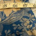 Ralph Lauren Lauren  vintage blue and beige 
Floral Tiered Skirt size 12 Photo 1