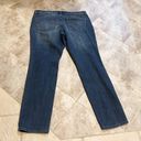 DKNY  Jeans Ave B Ultra Skinny Dark Wash Denim Mid Rise Size 10 Stretchy Blue Photo 2