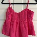 American Eagle Pink Flowy Top Photo 1