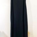 Max Mara ‘S  Dress Black Scoop Neck Sleeveless Maxi Slip Dress Sz S EUC LBD Photo 7